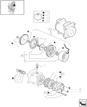 China 87334407 CLUTCH Case parts PUMA 115, PUMA 125, MAXXUM 125, MAXXUM 100, PUMA 140, PUMA 155, MAXXUM 110, MXU100, MXU110, MAXXUM 120, MXU115, MAXXUM 130, MXU125, MXU130, MAXXUM 115, MXU135, MAXXUM 140 for sale