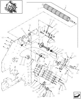 China 87028608 CLUTCH Case parts RBX461, RBX563, RB465, RBX462, RBX463, RB564, RB565, RBX561, RBX562, RB464 for sale