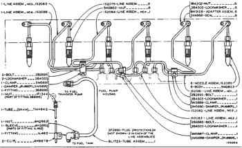 China 1S2085 LINE ASSEM. NO. 5 Caterpillar parts 16, 1693, 657, 769, D343 for sale