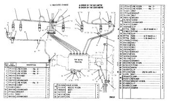 China 2P2651 LINE ASSEM. (No. 1) Caterpillar parts D8H, D8K for sale