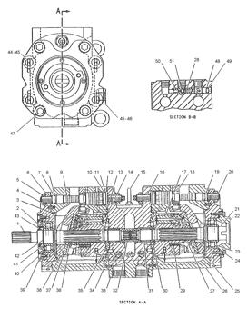 China 1297976 RETAINER-BALL Caterpillar parts 308E, 308E CR, 308E SR, 311B, 312B, 312B L, 315B, 315B FM L, 315B L, 317B LN, 318B for sale