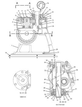 China 2054138 CONE-BEARING Caterpillar parts 527, D5H XL, D6M, D6N for sale