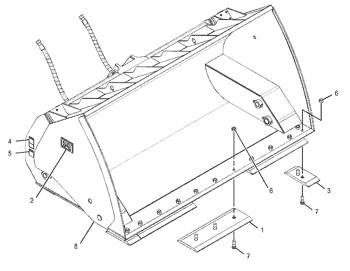 China 1U1465 EDGE--CENTER Caterpillar parts 920, 924H, 928HZ, 930, 950 for sale