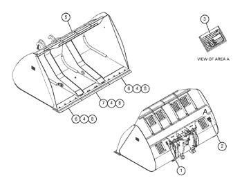 China 1U1476 EDGE-CUTTING Caterpillar parts 966C, 966K, 966M, 972K, 972M for sale