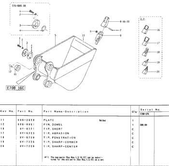 China 0862659 EDGE Caterpillar parts 307, E70B for sale