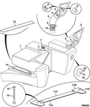 China 704/50206 Sender fuel tank unit JCB parts for sale