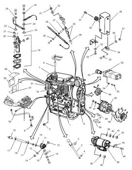 China 0813255 STARTING MOTOR GP-ELECTRIC Caterpillar parts CB-214B, CB-224C for sale