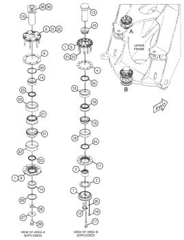 China 1P2695 CUP-BEARING Caterpillar parts 120M, 120M 2, 12M, 215, 225, 225D, 229, 515, 518C, 525, 65E, 7231, 75E, 834B, 85E, 936F, 938F, 938G, 938G II, 95E, 980M, 982M, 988B, FB221, IT38F, IT38G, IT38G II for sale