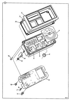 China 704/05013 Gauge tractometer 38 kph JCB parts for sale