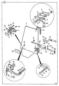 China 120/92806 Strut gas JCB parts for sale