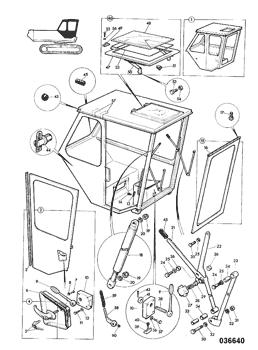 China 206/86700 Handle locking JCB parts for sale