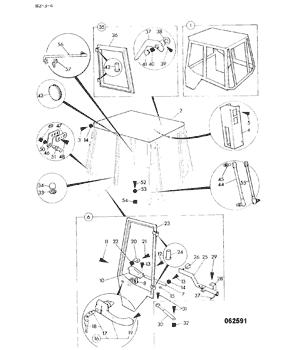 China 121/33700 Handle LH JCB parts for sale