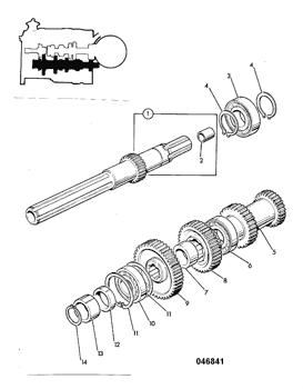 China 02/310114 Circlip JCB parts for sale