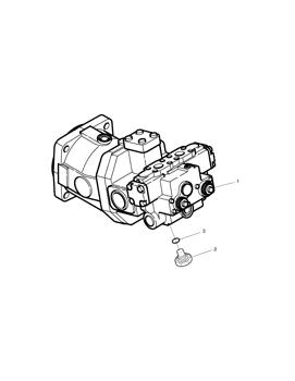 China 2401-1292 TRAVEL MOTOR ASS'Y Doosan parts for sale