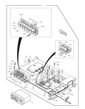 China 2543-1043 CONTROLLER;EPOS-V Doosan parts for sale