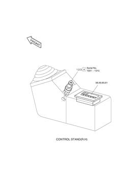 China 41307-00007 KEY Doosan parts for sale