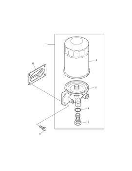 China 65.05510-5008A CARTRIDGE ASS'Y;OIL FILTER Doosan parts for sale