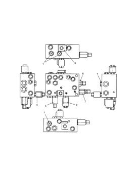 China 1PD20-P-2S-KB CARTRIDGE;REDUCING Doosan parts for sale