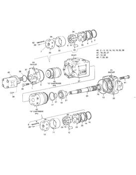 China 420-00119 CARTRIDGE KIT(P2) Doosan parts for sale