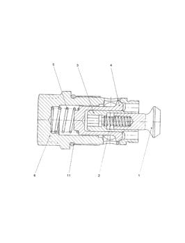 China 02049423 SEAT;POPPET Doosan parts for sale