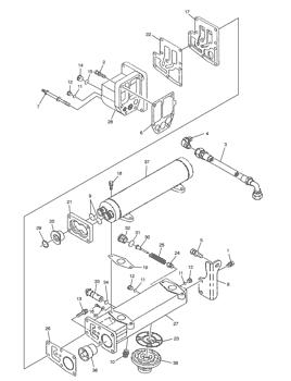 China 3078338 THERMOSTAT Doosan parts for sale