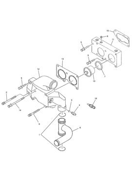 China 3411335 THERMOSTAT Doosan parts for sale