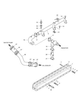 China 65.06401-6038 THERMOSTAT Doosan parts for sale