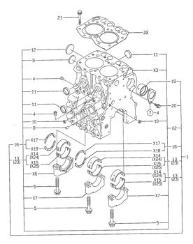 China 119260-02800 METAL;MAIN Doosan parts for sale