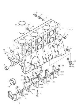 China 65.01201-0051A LINER;CYLINDER Doosan parts for sale