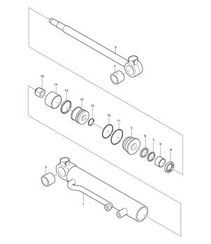 China 1.180-00199 PACKING;U Doosan parts for sale