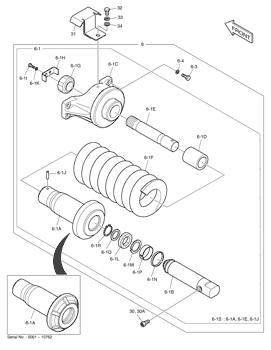 China 180-00459 PACKING Doosan parts for sale