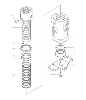 China 115-00061 PACKING Doosan parts for sale