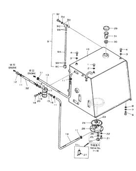 China 2180-1011 PACKING Doosan parts for sale