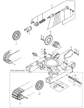 China 108-00007 SPROCKET Doosan parts for sale