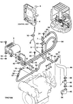 China 4431214 Elec. Connector Accessory Deere parts 35ZTS, 27ZTS for sale