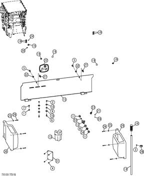 China JD5714 Label Deere parts 2154D, 2020, 2454D, 2020A, 2554, RE151971, 2954D, 2030A, 3554, 1200, 3754D, RE68144, 2054, 1400, 848H for sale