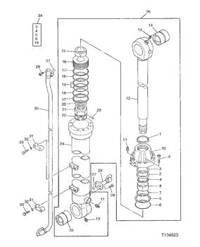 China 0237505 Isolator Deere parts 790 for sale