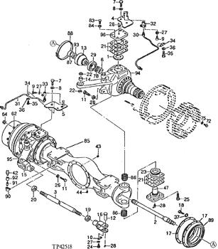 China 0328948 Thrust Washer Deere parts 495D for sale