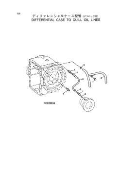 China R115176 ADAPTER Hitachi parts LX100-2, LX120-2 JPN, LX150-2 for sale