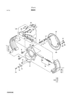 China 0329003 BRACKET Hitachi parts EX100W, EX100WD, EX100WD-2, EX100WD-3, EX100WD-3C, EX125WD-5, ZX125W for sale