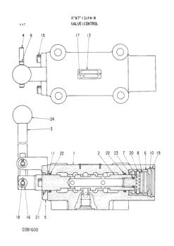 China 0381603 BRACKET Hitachi parts EX60WD for sale