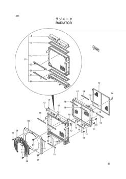 China 4397908 COOLER;OIL Hitachi parts EX750-5, EX800H-5 for sale