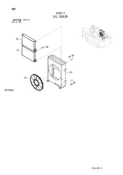 China 4682426 COOLER;OIL Hitachi parts EX1200-6 for sale