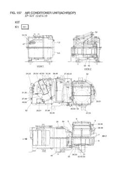 China 26756-77581 CORE,HEATER Hitachi parts LX130-7, LX160-7, LX190-7, LX230-7, LX300-7, LX450-7 for sale