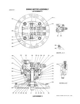 China LC15V00003R300 SEAL KIT Kobelco parts SK330LC-6E, SK290LC, SK330LC for sale