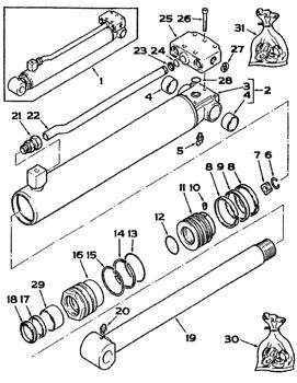 China 1607009M1 SEAL Kobelco parts 700, 900, 800 for sale