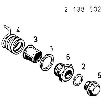 China 0013494 SCREW PLUG Kobelco parts WLK25, WLK15 for sale