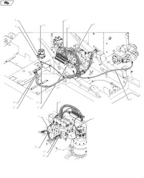 China 11107934 SCREW Kobelco parts SK210-9, SK350-9 for sale