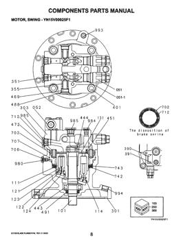 China YN15V00025S123 PLATE Kobelco parts SK200LC-6ES, SK210-8, SK200SR, ED195-8, SK200SR-1S, SK200SRLC, SK200SRLC-1S, SK210D-8, SK210LC-6E, SK210LC-8, 200-8, SK260, SK210DLC-8, SK160LC-6E, SK170 ACERA M-9, SK170-8, SK170-9, SK215SRLC, ED190L... for sale