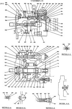 China YT10V00003S153 PLATE Kobelco parts SK80CS-1E, 80MSR-1E, 70SR, 70SR-1ES, 80MSR-1ES, 80MSR, 70SR-1E, SK80CS for sale